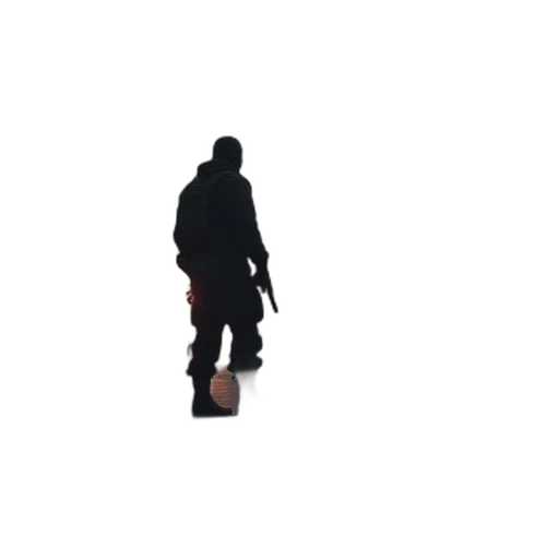 jacket, weapon, robot, creature transparent PNG cut-out