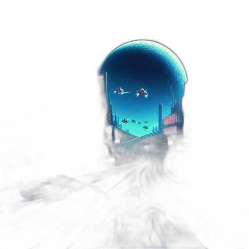 robot, mask, face, car, concept art, 3d render, anime, photorealistic transparent PNG cut-out