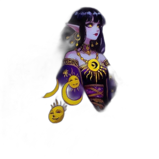 jewelry, mask, staff, crown, fantasy art, concept art, pixel art, 3d render transparent PNG cut-out