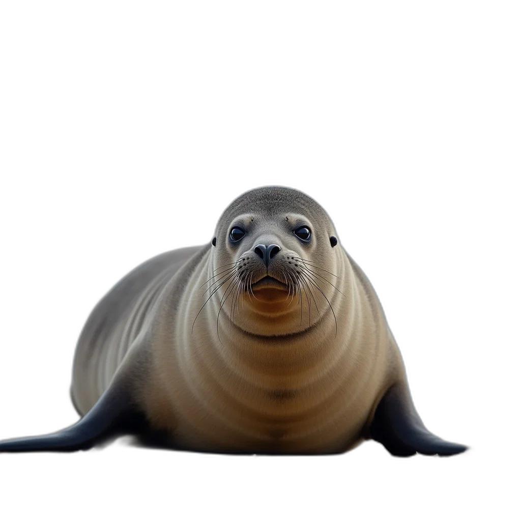 animal, creature, hair, face, photorealistic, 3d render, concept art, underwater transparent PNG cut-out