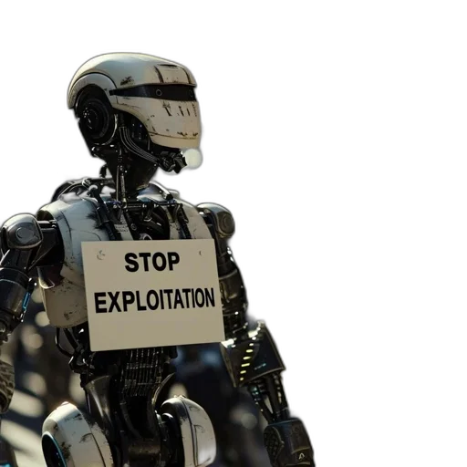 robot, 3d render, concept art, cyberpunk, group, intricately-designed, futuristic, robots transparent PNG cut-out