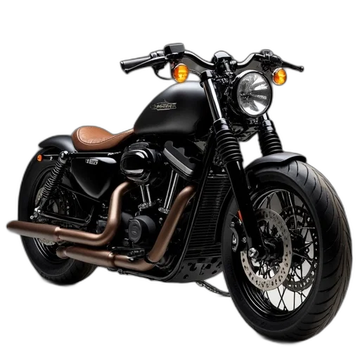 photorealistic, 3d render, 2020, harley transparent PNG cut-out