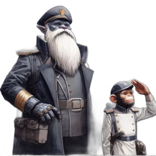 staff, hat, concept art, fantasy art, 3d render, pixel art, elderly, anthropomorphic transparent PNG cut-out