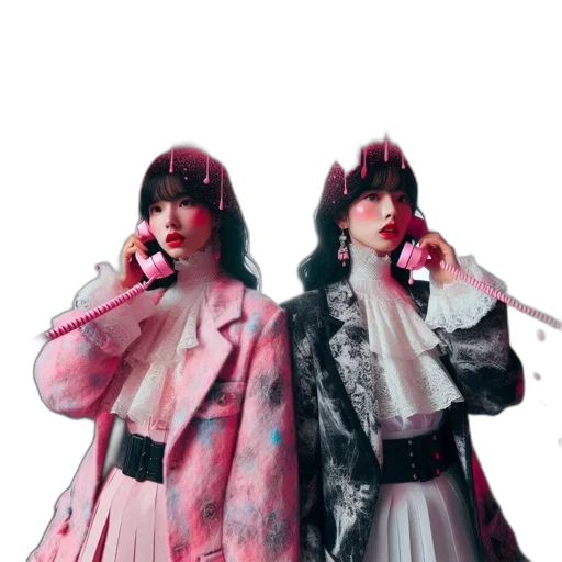 jacket, vaporwave, photorealistic, concept art, 3d render, pastel, monochrome, red transparent PNG cut-out