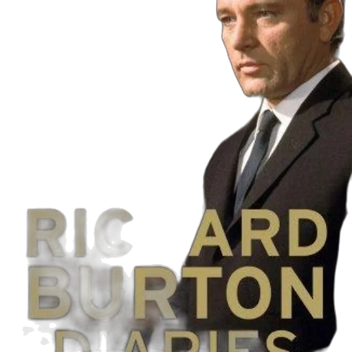 cover, richard, burton, diaries, features, man, suit, quote transparent PNG cut-out