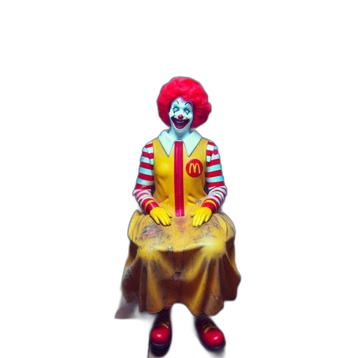 creature, robot, staff, animal, 3d render, concept art, photorealistic, ronald transparent PNG cut-out