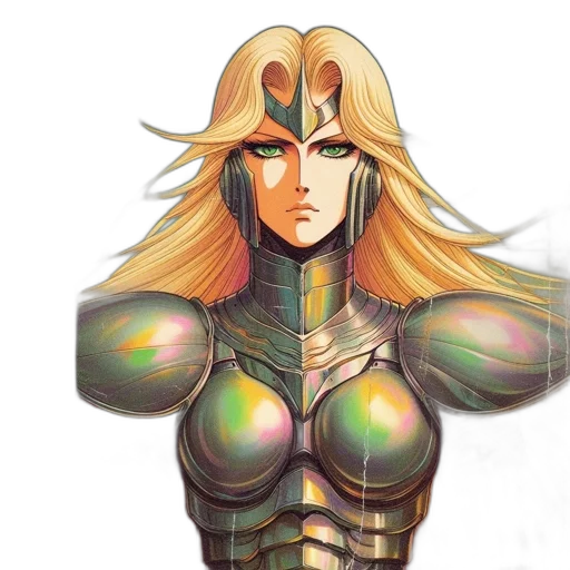 weapon, sword, concept art, comic book art, fantasy art, anime, golden, female transparent PNG cut-out