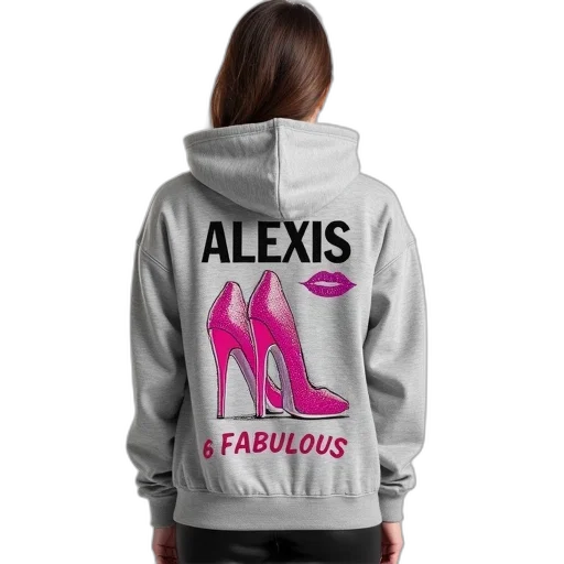 jacket, person, wearing, grey, hoodie, graphic, design, back transparent PNG cut-out