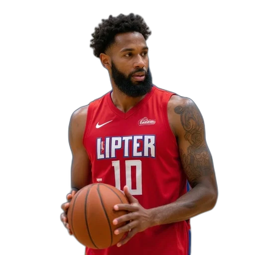 hair, former, seattle, clippers, player, john, kisner, seen transparent PNG cut-out
