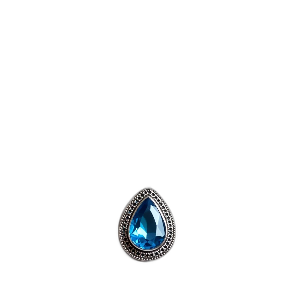 jewelry, bottle, crown, sword, 3d render, photorealistic, blue, silver transparent PNG cut-out