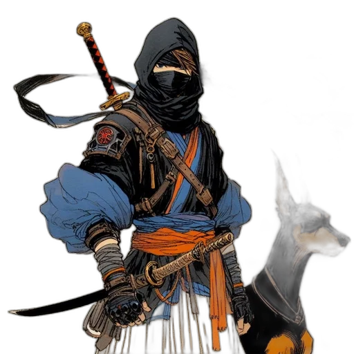 staff, sword, weapon, mask, concept art, fantasy art, comic book art, photorealistic transparent PNG cut-out