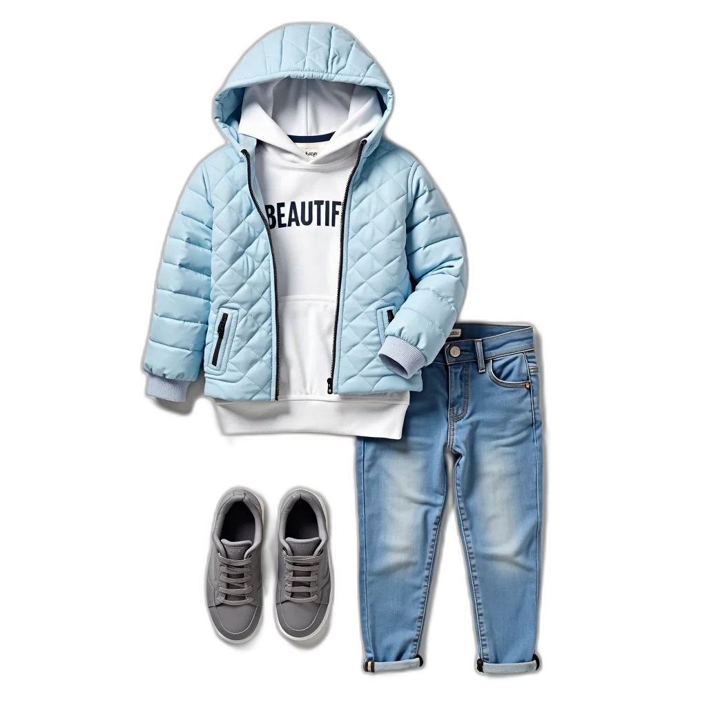 jacket, vaporwave, concept art, 3d render, blue, monochrome, pastel, colorful transparent PNG cut-out
