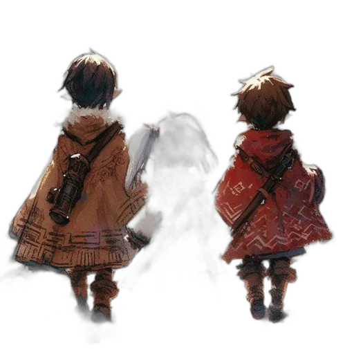 dress, jacket, mask, concept art, pixel art, watercolor, 3d render, snow transparent PNG cut-out
