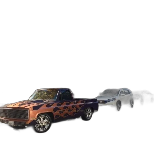 car, weapon, animal, hair, 3d render, concept art, photorealistic, vaporwave transparent PNG cut-out