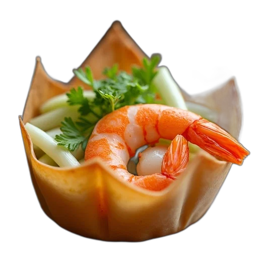 food, crown, hat, photorealistic transparent PNG cut-out