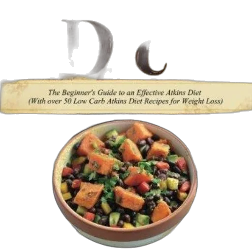 food, cover, book, titled, atkins, diet, beginner, guide transparent PNG cut-out