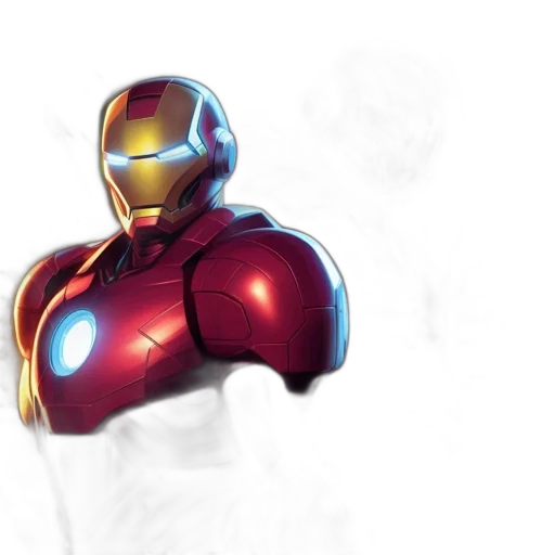 robot, concept art, 3d render, comic book art, pixel art, iron, man, samus transparent PNG cut-out