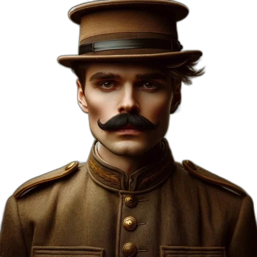 hat, staff, face, photorealistic, concept art, pixel art, oil painting, old-fashioned transparent PNG cut-out