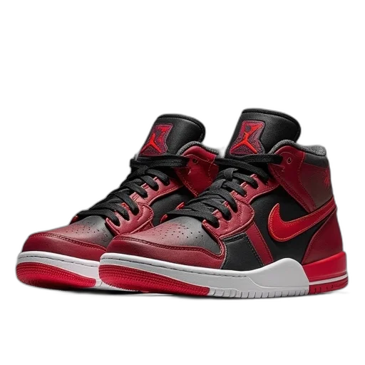 shoes, 3d render, red, nike transparent PNG cut-out