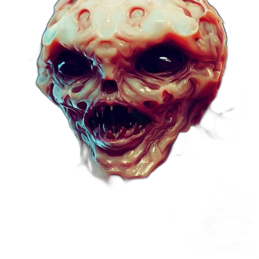 mask, face, creature, animal, concept art, 3d render, photorealistic, watercolor transparent PNG cut-out