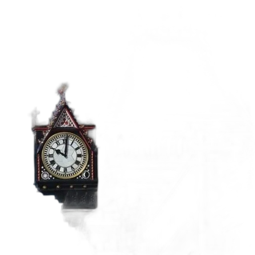 jewelry, staff, crown, weapon, 3d render, photorealistic, concept art, clock transparent PNG cut-out