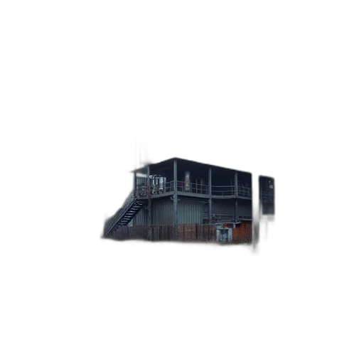 building, furniture, car, umbrella transparent PNG cut-out