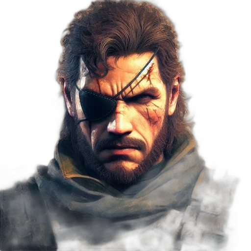 face, weapon, concept art, fantasy art, photorealistic, 3d render, portrait, rugged-looking transparent PNG cut-out