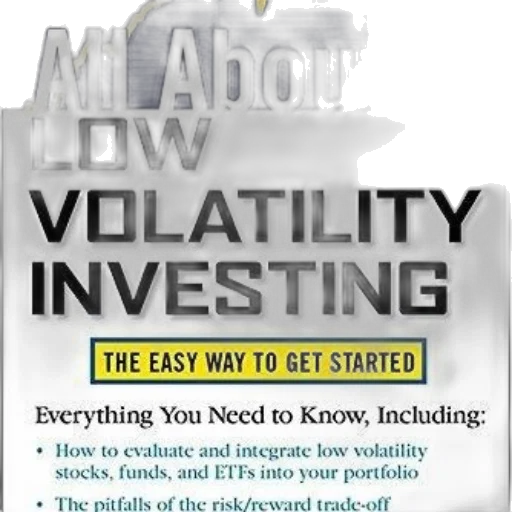 all, about, low, volatility, investing, book, cover, white transparent PNG cut-out