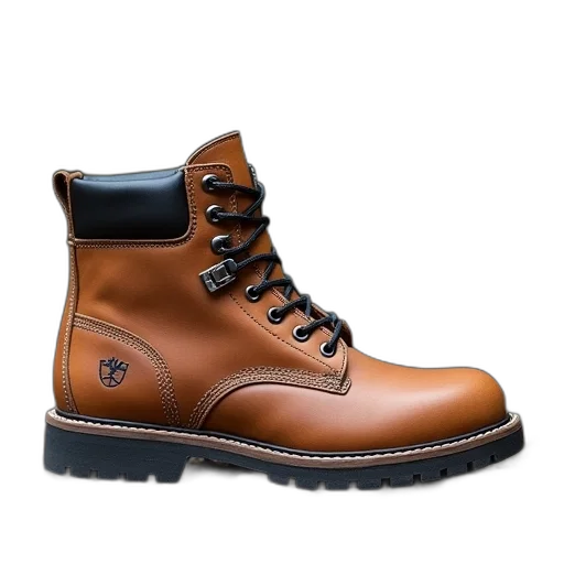 shoes, 3d render, photorealistic, timber, hiker, men, waterproof, boot transparent PNG cut-out
