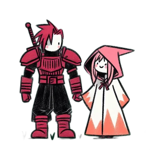 weapon, sword, robot, staff, concept art, pixel art, comic book art, watercolor transparent PNG cut-out