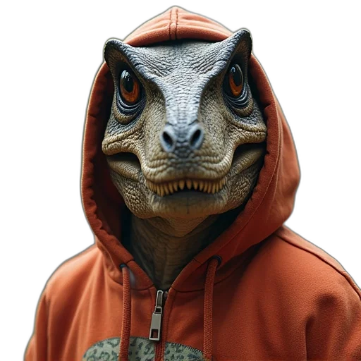 mask, jacket, creature, animal, concept art, 3d render, photorealistic, fantasy art transparent PNG cut-out