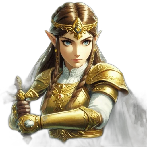 sword, crown, jewelry, staff, fantasy art, concept art, pixel art, photorealistic transparent PNG cut-out