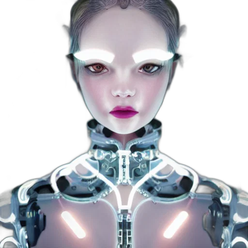 robot, face, mask, jewelry transparent PNG cut-out