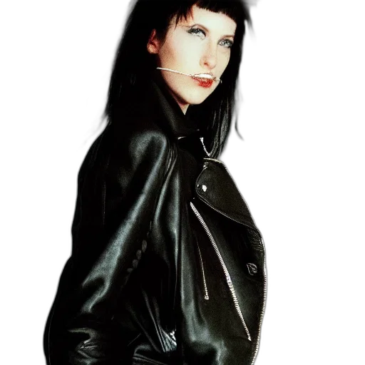 jacket, dress, staff, photorealistic transparent PNG cut-out