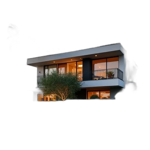 building, furniture, 3d render, photorealistic, concept art, fog, dark, earth tones transparent PNG cut-out