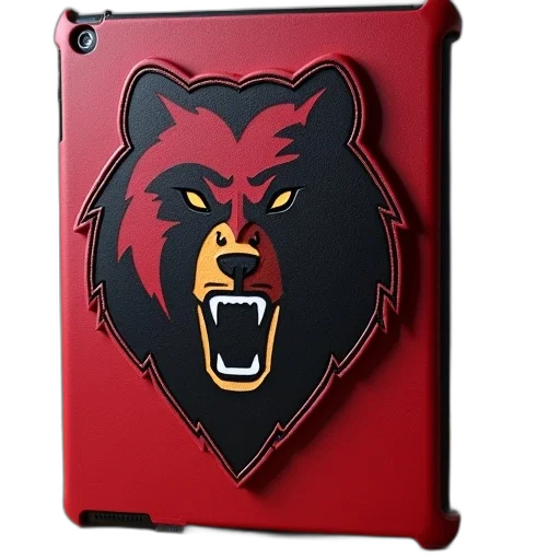 ipad, case, montana, grizzlies transparent PNG cut-out