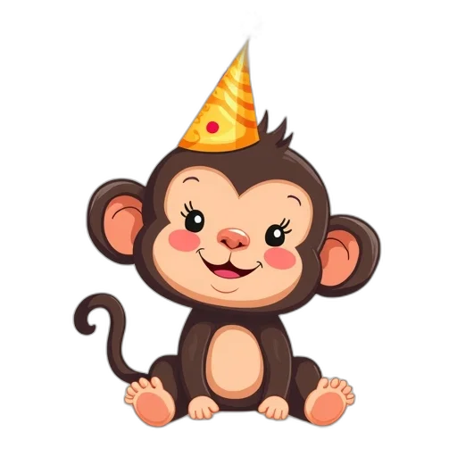 animal, 3d render, concept art, happy transparent PNG cut-out
