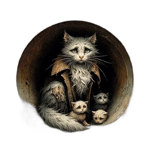 animal, mask, creature, staff, fantasy art, concept art, photorealistic, comic book art transparent PNG cut-out