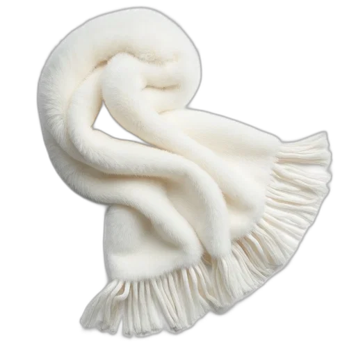 hair, hat, mask, jewelry, white, fluffy, textured, fabric transparent PNG cut-out