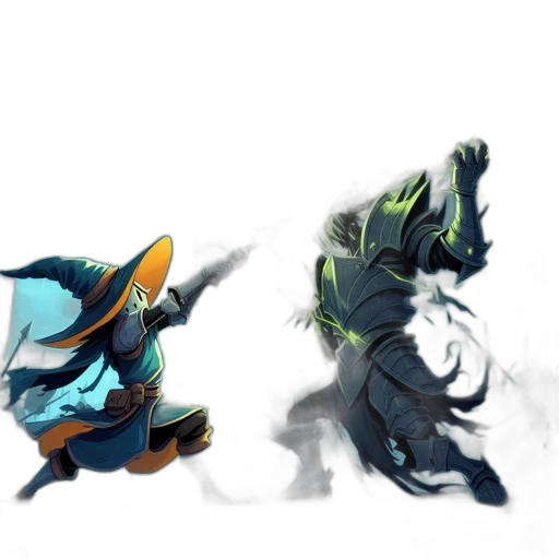 dragon, mask, weapon, staff, concept art, fantasy art, pixel art, 3d render transparent PNG cut-out
