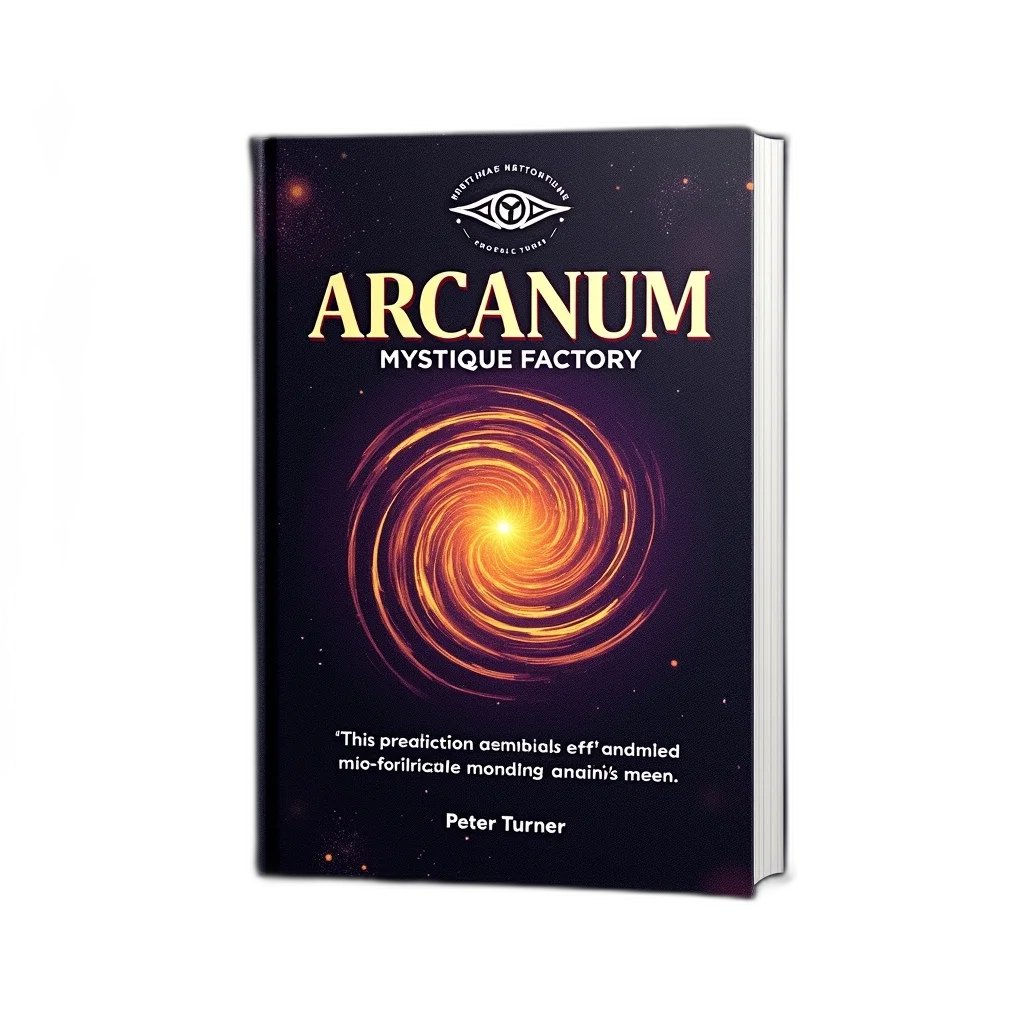 second, image, book, cover, mystical, theme, features, title transparent PNG cut-out
