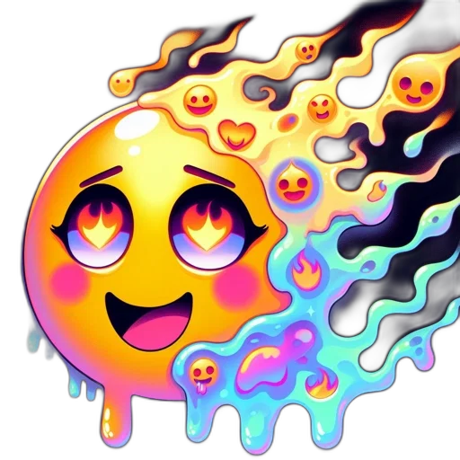 mask, concept art, fantasy art, cartoon, photorealistic, outer space, colorful, neon transparent PNG cut-out