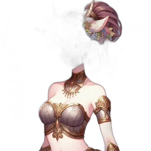 mask, dress, crown, staff, concept art, fantasy art, pixel art, watercolor transparent PNG cut-out