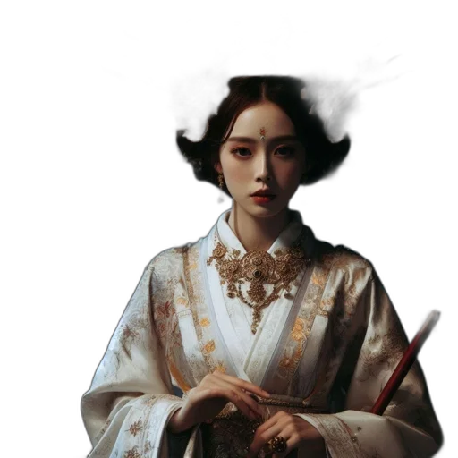 staff, sword, weapon, face, fantasy art, concept art, oil painting, photorealistic transparent PNG cut-out
