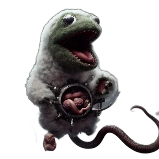 creature, animal, staff, dragon, concept art, 3d render, photorealistic, fantasy art transparent PNG cut-out