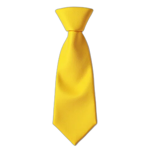 staff, jewelry, 3d render, golden, yellow, tie, textured, surface transparent PNG cut-out