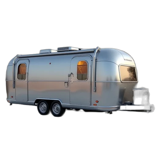 car, animal, 3d render, concept art, photorealistic, aluminum, cargo, trailer transparent PNG cut-out