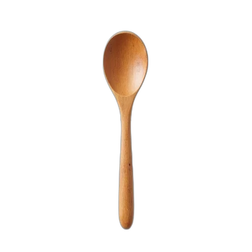 food, weapon, staff, hair, 3d render, photorealistic, wooden, spoon transparent PNG cut-out