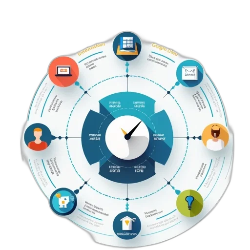 flat, design, education, infographic transparent PNG cut-out