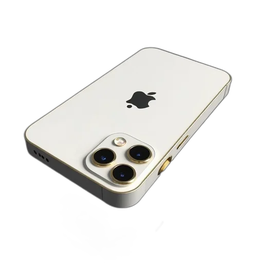jewelry, robot, weapon, 3d render, photorealistic, golden, white, iphone transparent PNG cut-out